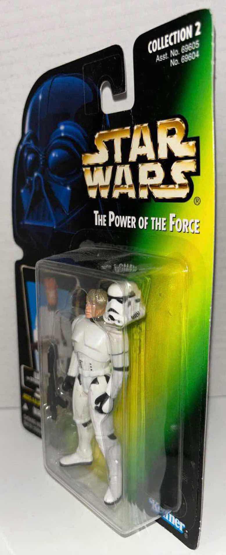 Photo 1 of NEW KENNER STAR WARS THE POWER OF THE FORCE ACTION FIGURE, LUKE SKYWALKER IN STORMTROOPER DISGUISE W IMPERIAL ISSUE BLASTER