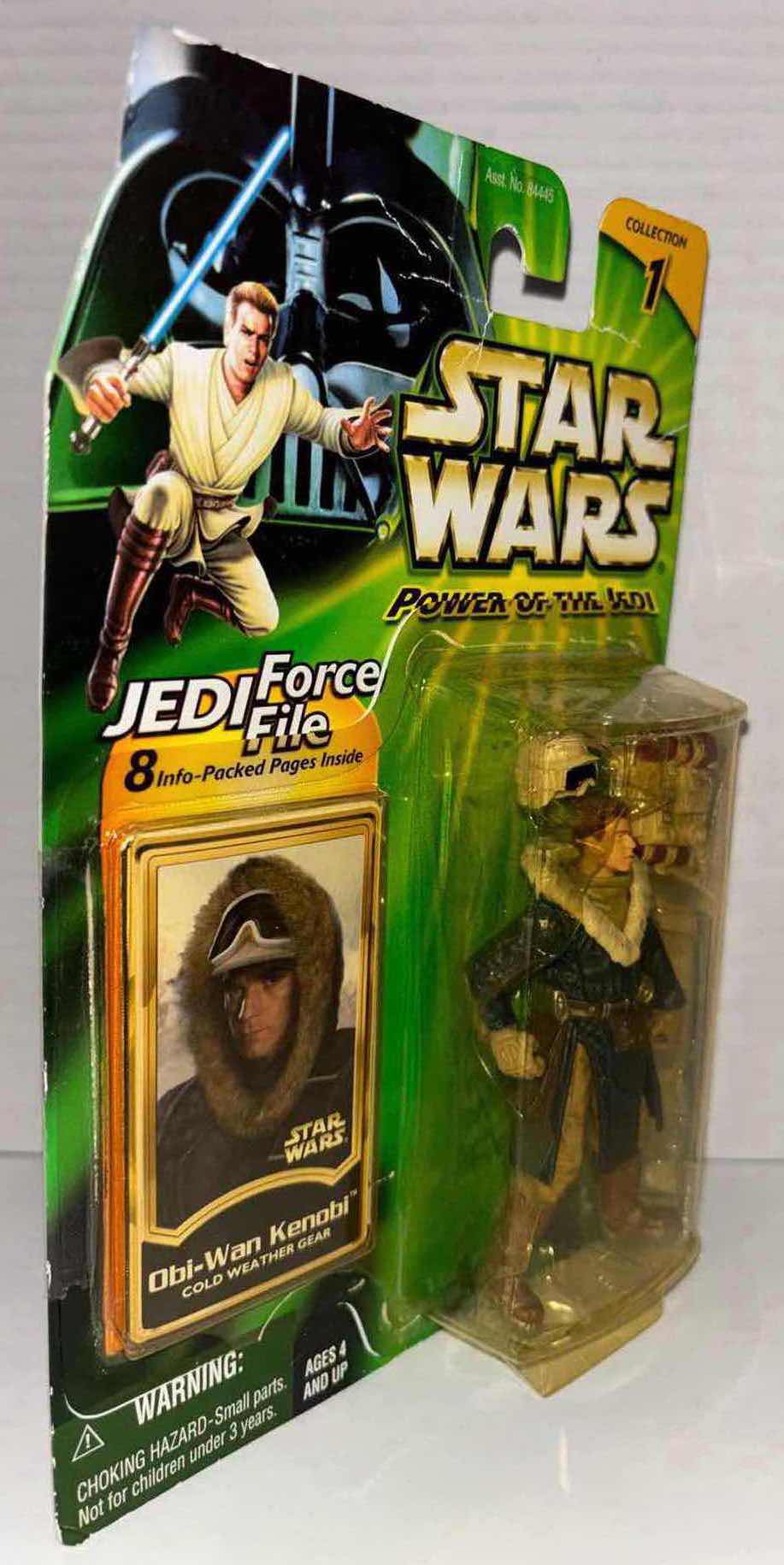 Photo 1 of NEW HASBRO STAR WARS POWER OF THE JEDI ACTION FIGURE, OBI-WAN KENOBI & JEDI FORCE FILE