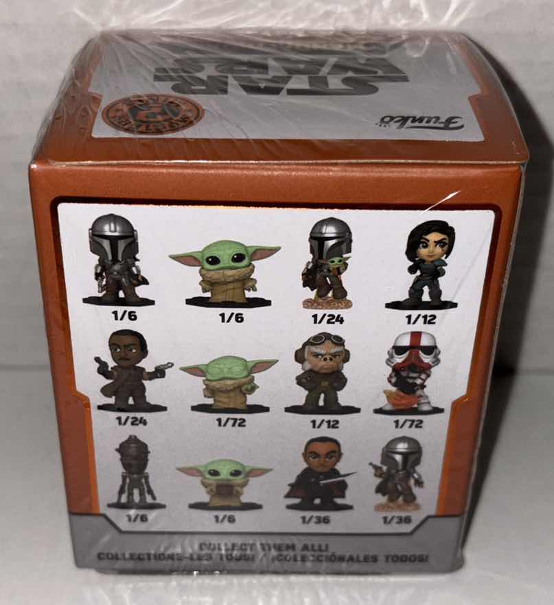 Photo 3 of NEW FUNKO MYSTERY MINIS BOBBLE-HEAD FIGURINE, STAR WARS THE MANDALORIAN & MONOGRAM DISNEY SOFT TOUCH BAG CLIP THE CHILD “LEVITATE”