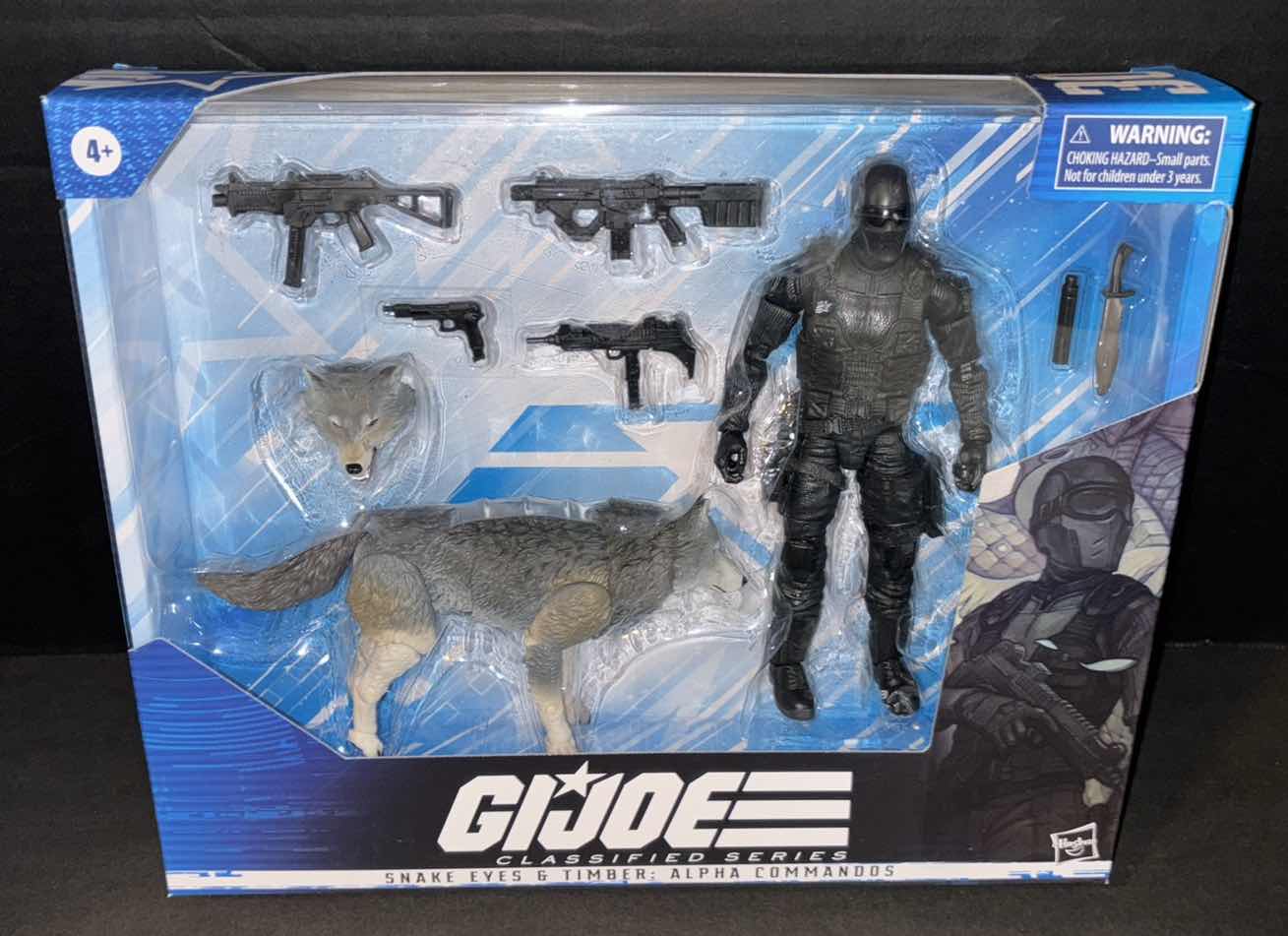Photo 1 of NEW HASBRO G.I. JOE CLASSIFIED SERIES ACTION FIGURES & ACCESSORIES #30 “SNAKE EYES & TIMBER: ALPHA COMMANDOS”
