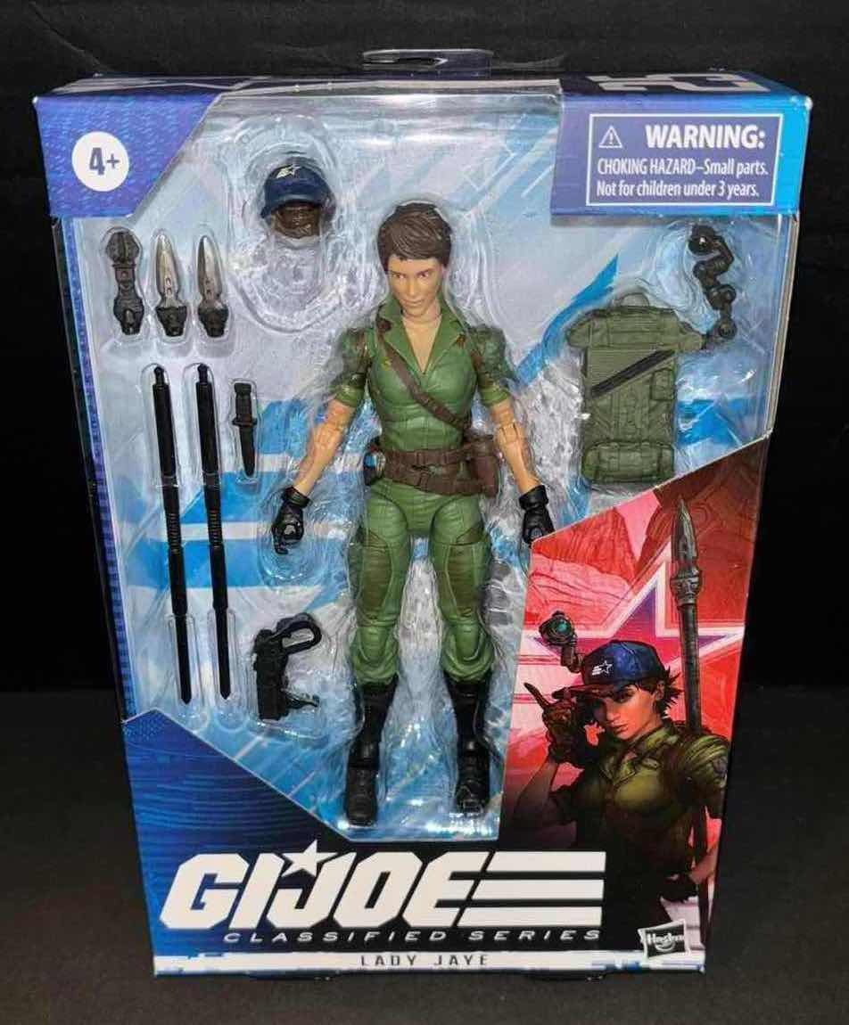 Photo 1 of NEW HASBRO G.I. JOE CLASSIFIED SERIES ACTION FIGURE & ACCESSORIES #25 “LADY JAYE”