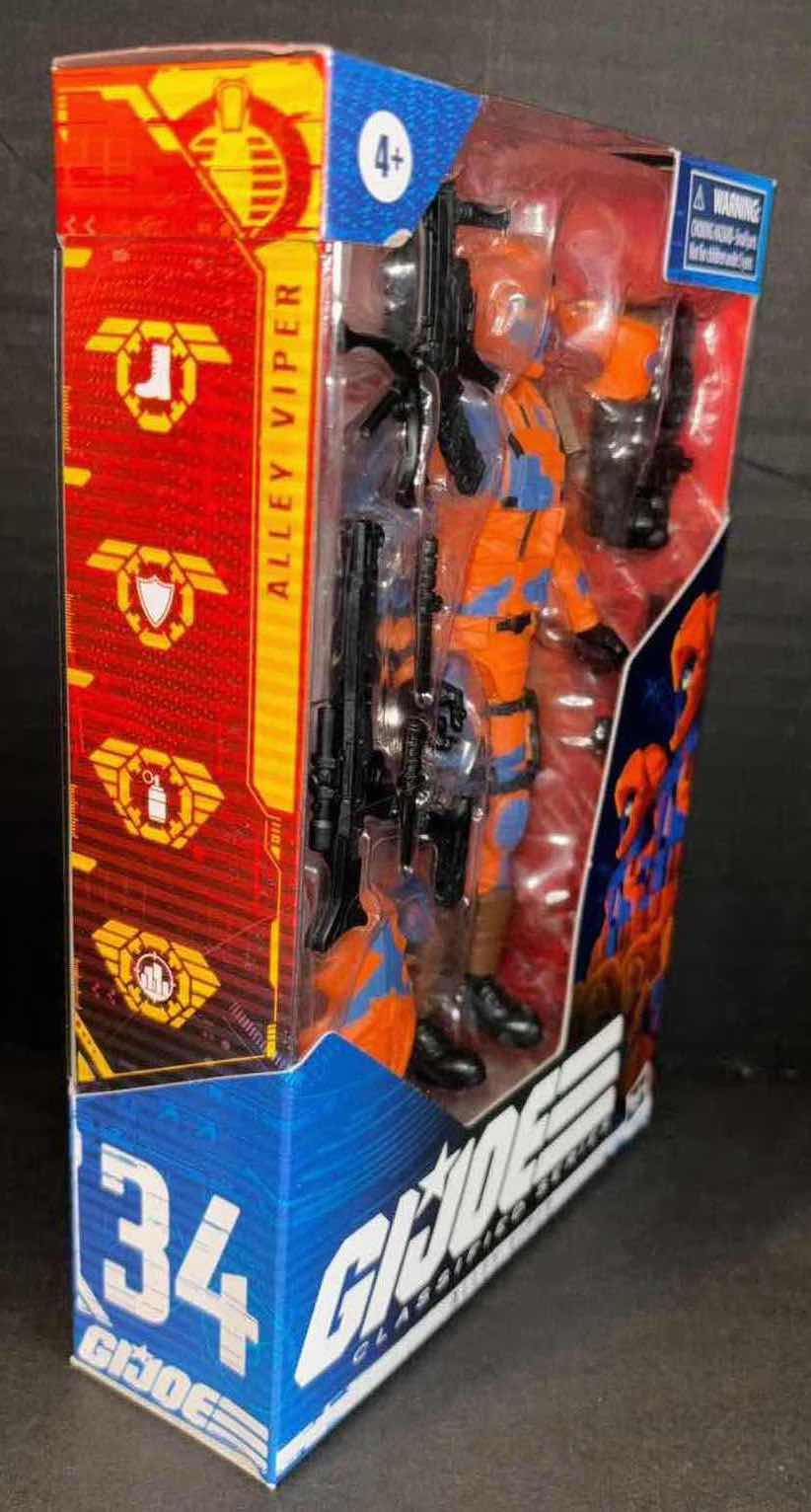 Photo 2 of NEW HASBRO G.I. JOE CLASSIFIED SERIES ACTION FIGURE & ACCESSORIES #34 “ALLEY VIPER” 