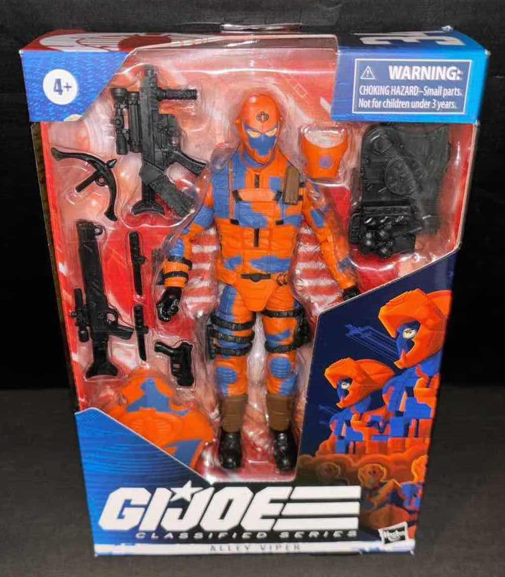 Photo 1 of NEW HASBRO G.I. JOE CLASSIFIED SERIES ACTION FIGURE & ACCESSORIES #34 “ALLEY VIPER” 