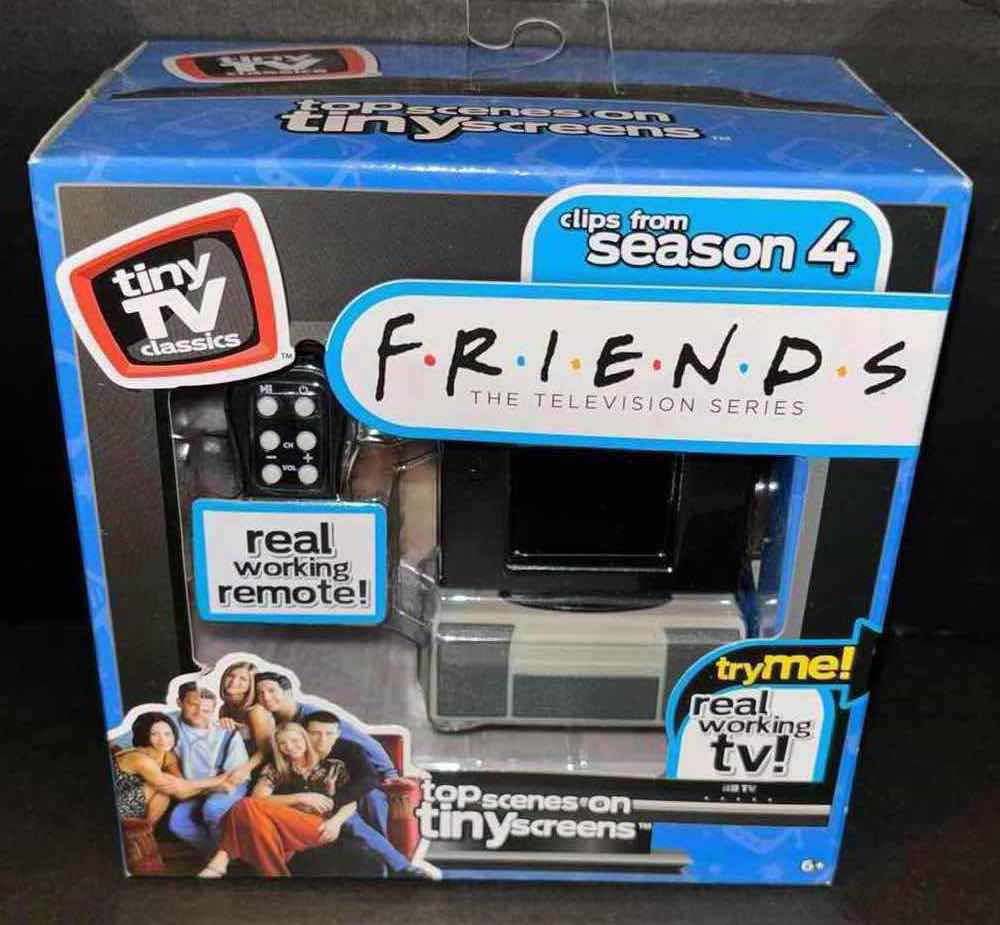 Photo 2 of NEW BASIC FUN TINY TV CLASSICS FRIENDS THE TELEVISION SERIES CLIPS FROM SEASON FOUR