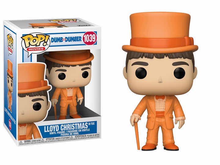 Photo 1 of NEW FUNKO POP! MOVIES DUMB AND DUMBER #1039 LLOYD CHRISTMAS IN TUX