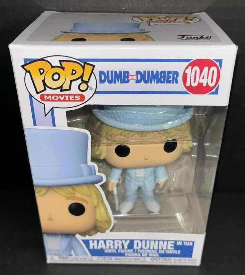 Photo 2 of NEW FUNKO POP! MOVIES DUMB AND DUMBER #1040 HARRY DUNNE IN TUX