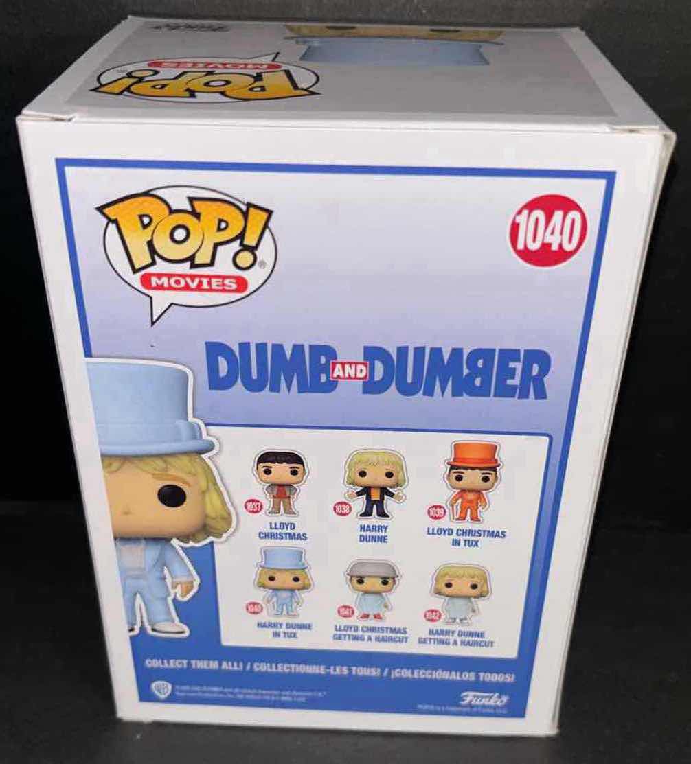 Photo 4 of NEW FUNKO POP! MOVIES DUMB AND DUMBER #1040 HARRY DUNNE IN TUX