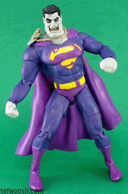 Photo 1 of DC DIRECT 2003 FULLY POSEABLE SUPERMAN ACTION FIGURE “BIZARRO”