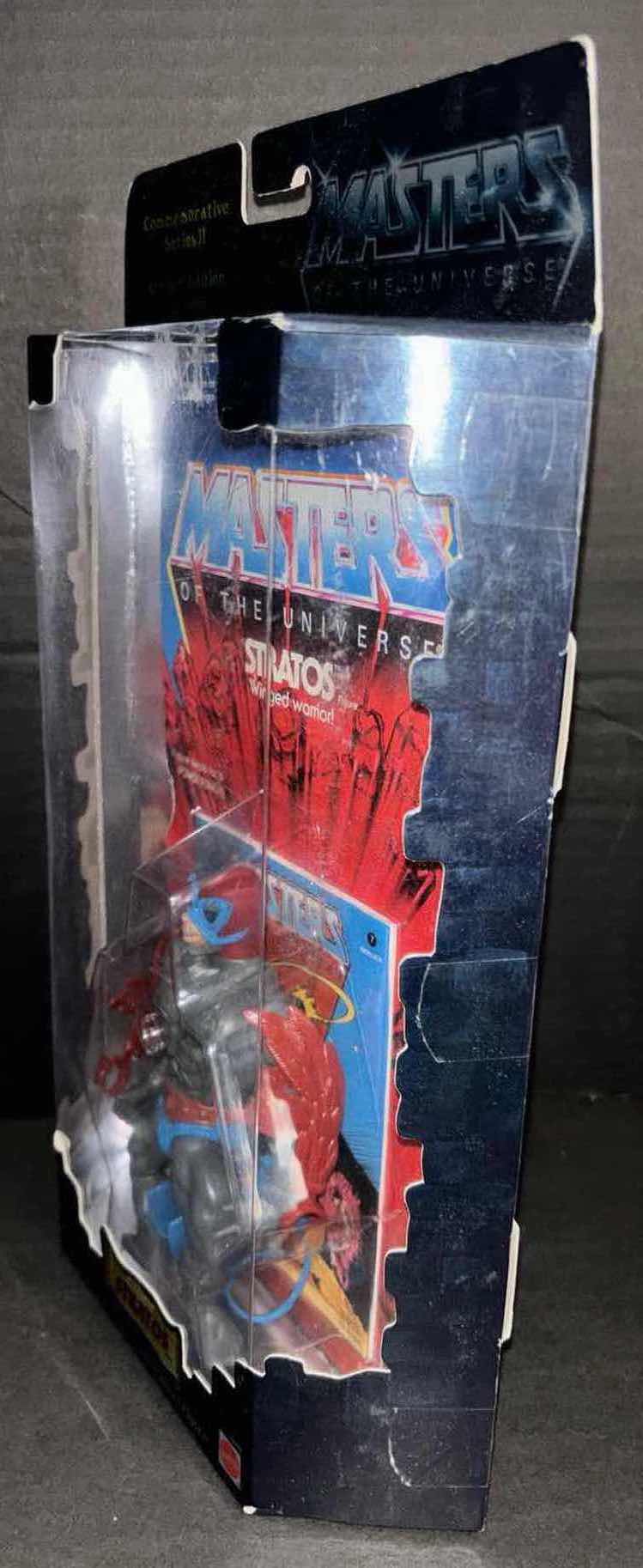 Photo 2 of $130 NEW VINTAGE MATTEL MASTERS OF THE UNIVERSE 1981 COMMEMORATIVE SERIES II “STRATOS WINGED WARRIOR” 2001 LIMITED EDITION 1 OF 10,000 (53499)