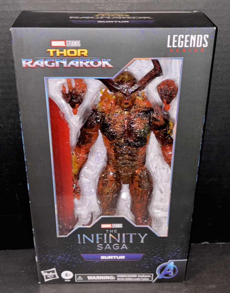 Photo 2 of NEW HASBRO MARVEL LEGENDS SERIES THOR RAGNAROK THE INFINITY SAGA 13” ACTION FIGURE & ACCESSORIES “SURTUR”