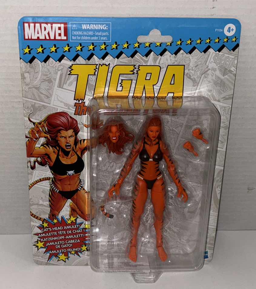 Photo 2 of NEW HASBRO MARVEL RETRO ACTION FIGURE & ACCESSORIES, THE FELINE FURY “TIGRA”