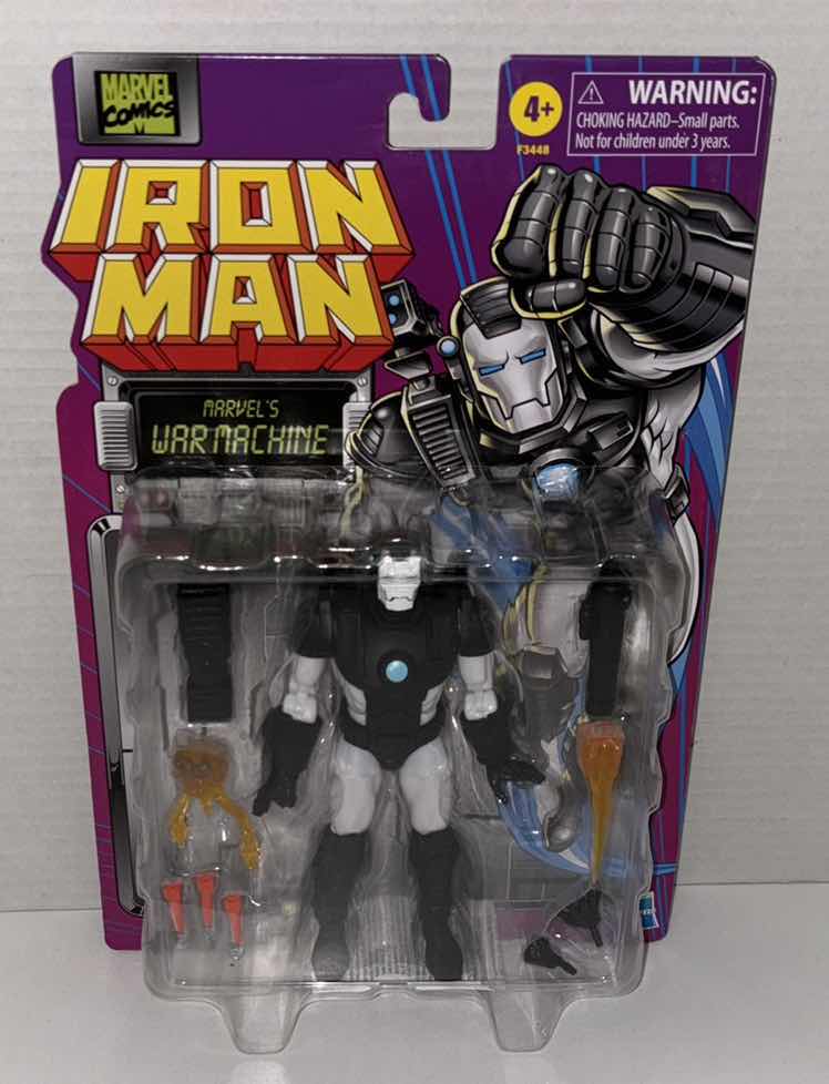 Photo 2 of NEW HASBRO MARVEL COMICS RETRO ACTION FIGURE & ACCESSORIES, IRON MAN “MARVEL’S WAR MACHINE”