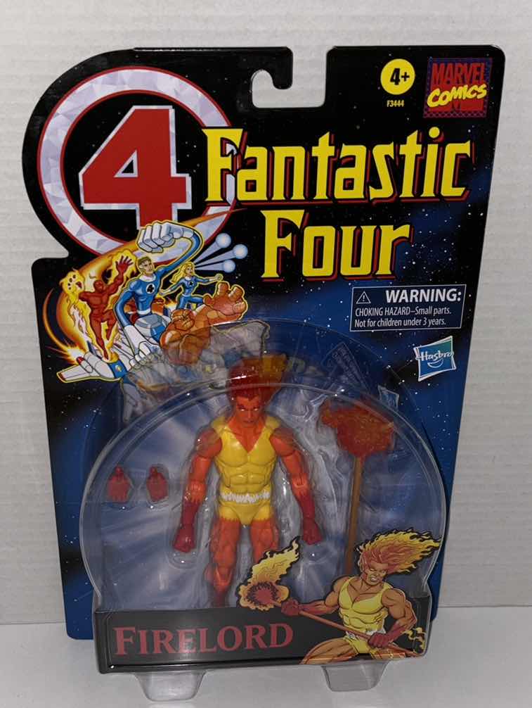 Photo 2 of NEW HASBRO MARVEL COMICS RETRO ACTION FIGURE & ACCESSORIES, FANTASTIC FOUR “FIRELORD”