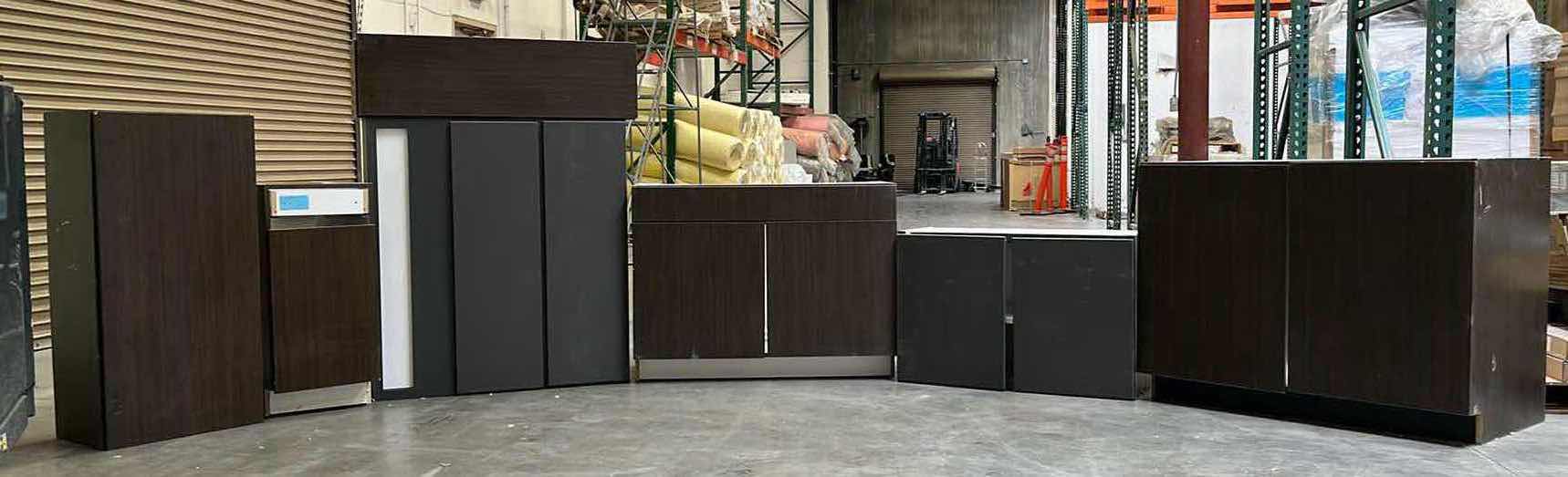 Photo 1 of CABINETS-VARIOUS STYLES, FINISHES, SIZES & PURPOSES (7) READ NOTES