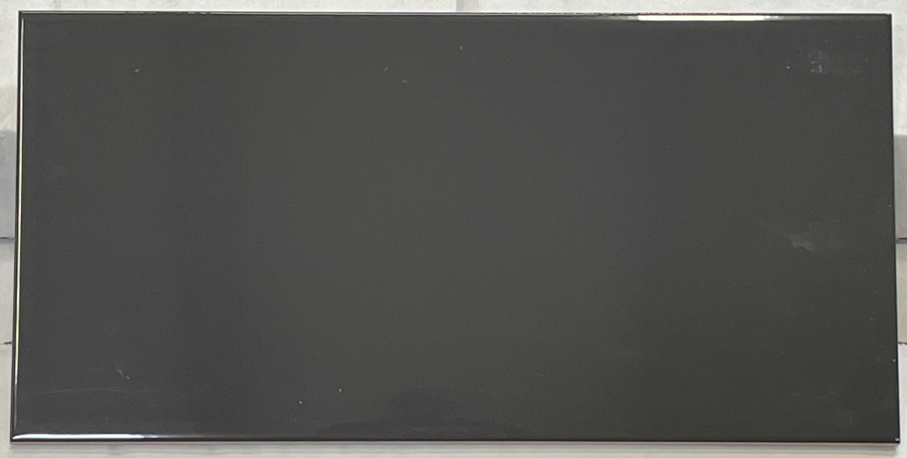 Photo 1 of MOSA DARK ANTHRACITE FINISH GLOSS WALL TILE 6” X 12” (10.226SQFT PER CASE/42CASES APPROX 429.492SQFT TOTAL) READ NOTES