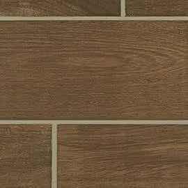 Photo 2 of DALTILE EMBLEM BROWN WOOD FINISH MATTE CERAMIC TILE 7” X 20” (11.59SQFT PER CASE/64CASES APPROX 741.76SQFT TOTAL) READ NOTES