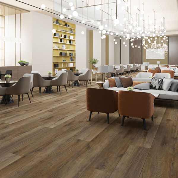 Photo 2 of PARADIGM FLOORING PARADIGM CONQUEST COLLECTION CASTLE WOOD FINISH SNAP IN CLICK VINYL PLANK FLOORING 9” X 72” (17.67SQFT PER CASE/12CASES APPROX 212.04SQFT TOTAL) READ NOTES