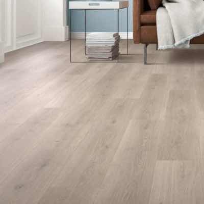 Photo 2 of MOHAWK REVWOOD SILVER SHADOW WOOD FINISH SNAP IN CLICK WOOD PLANK FLOORING 7.48” X 47.24” (22.0875SQFT PER CASE/30CASES APPROX 662.625SQFT TOTAL) READ NOTES