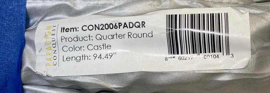 Photo 2 of PARADIGM CONQUEST CASTLE FINISH QUARTER ROUNDS 94.49” (19)