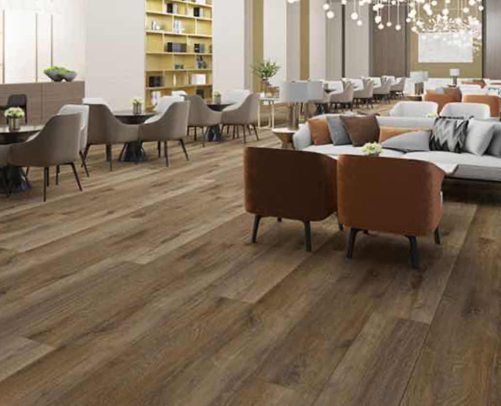 Photo 2 of PARADIGM FLOORING PARADIGM CONQUEST COLLECTION CASTLE WOOD FINISH SNAP IN CLICK VINYL PLANK FLOORING 9” X 72” (17.67SQFT PER CASE/12CASES APPROX 212.04SQFT TOTAL) READ NOTES