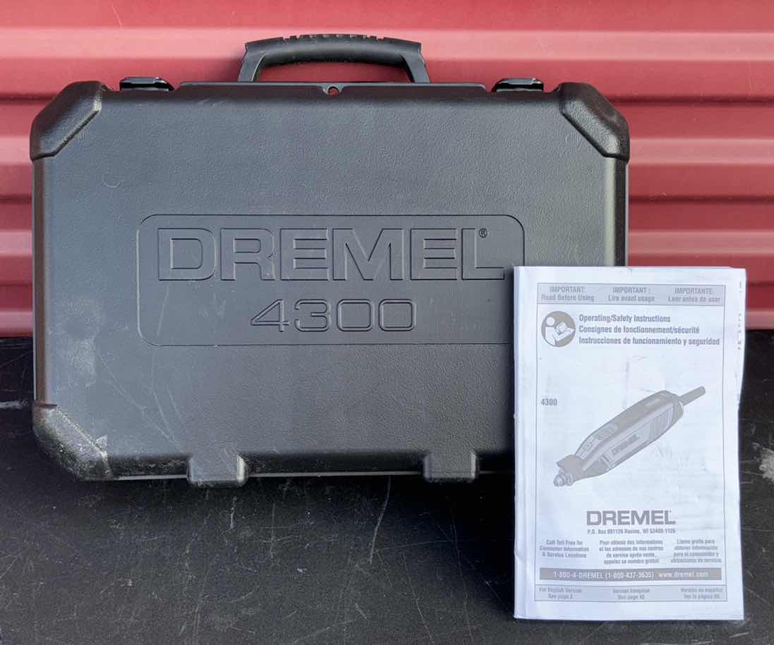 Photo 2 of DREMEL 4300-5/40 VARIABLE SPEED ROTARY TOOL W CASE