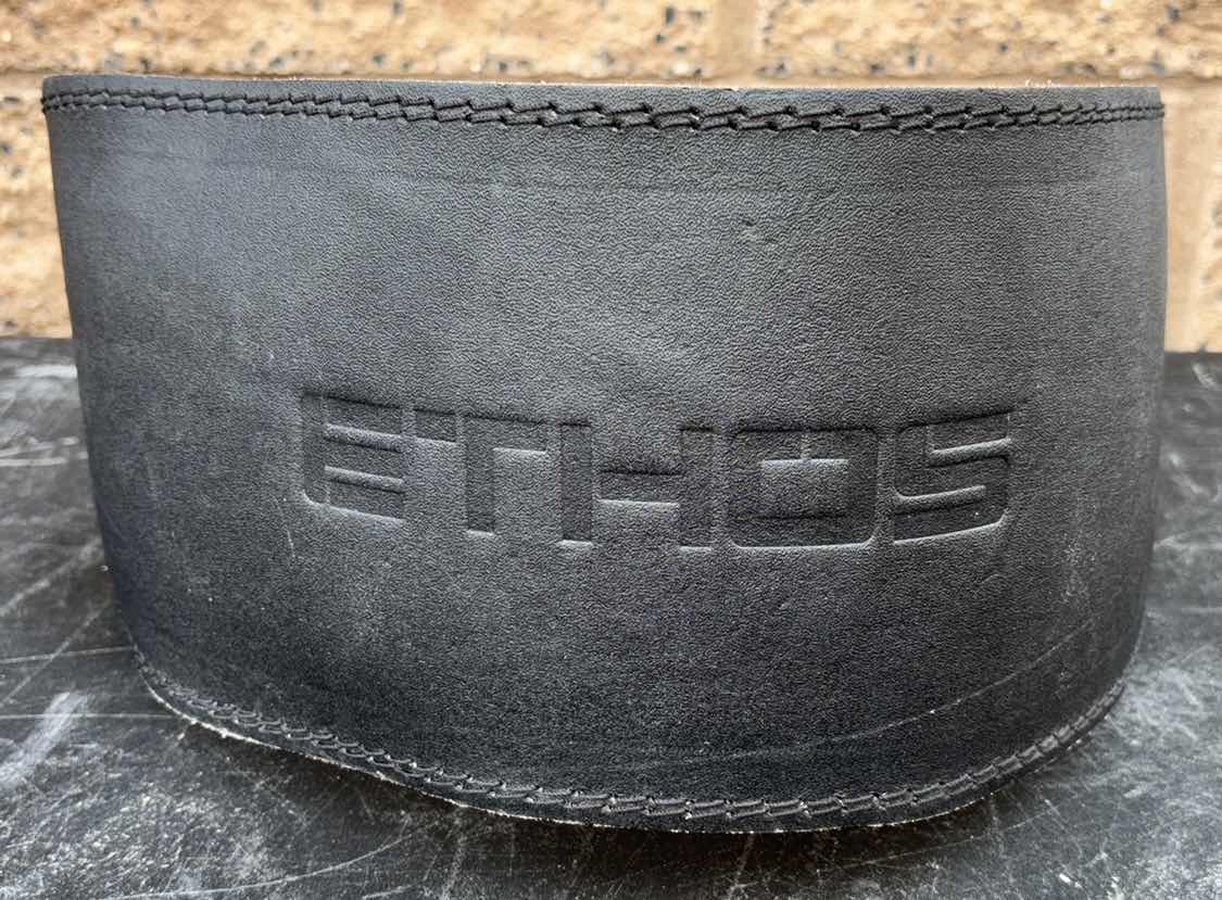 Photo 2 of ETHOS COLOSSIX PADDED LEATHER LIFTING-SUPPORT BELT (SIZE LARGE)