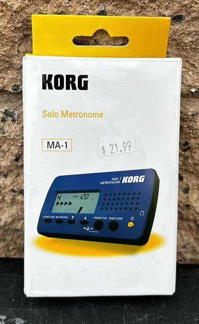 Photo 1 of NEW KORG SOLO METRONOME, COLOR: BLUE (MA-1)