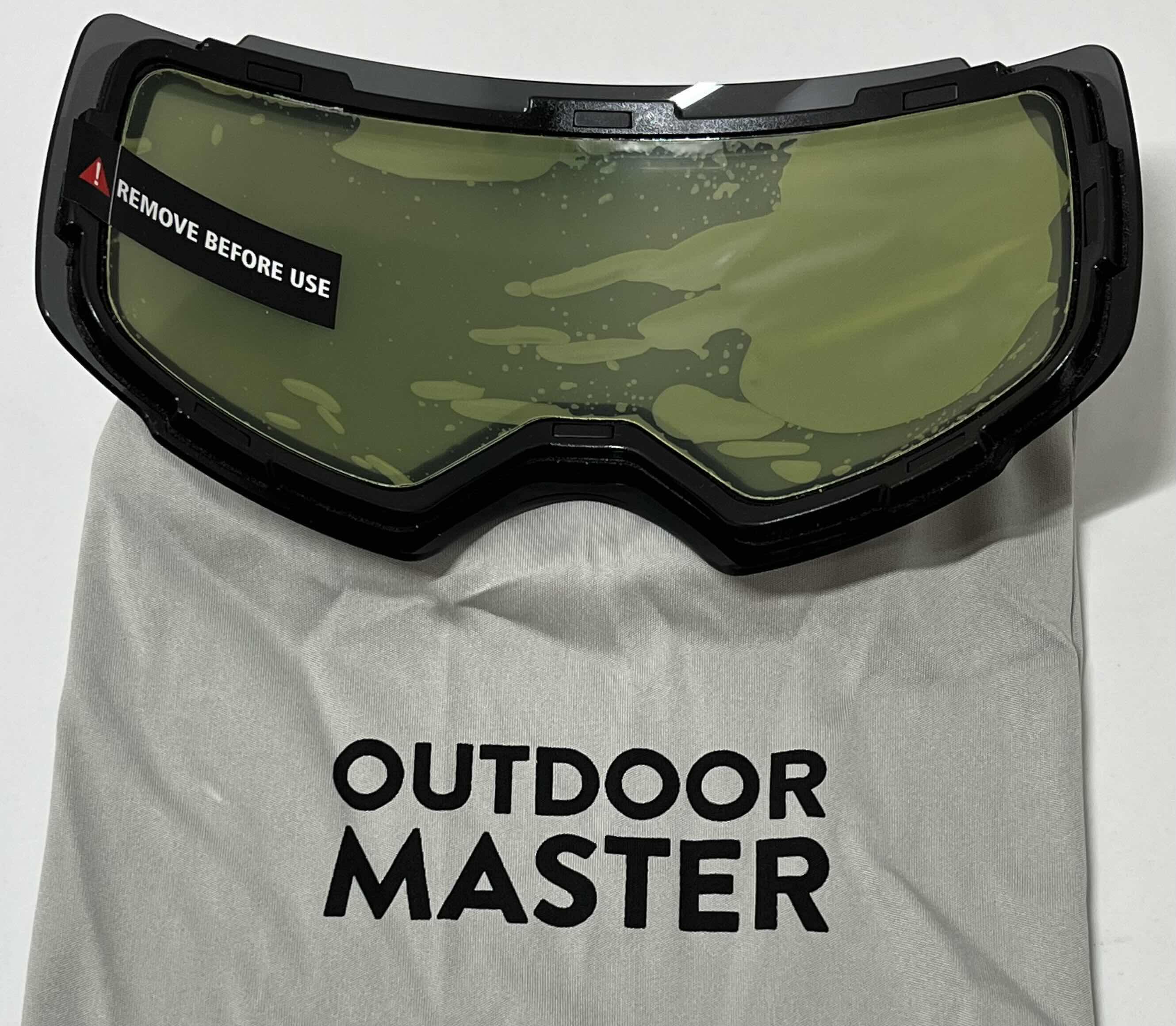 Photo 3 of NEW OUTDOOR MASTER PRO GRAY REPLACEMENT LENS ONLY W SLEEVE CASE