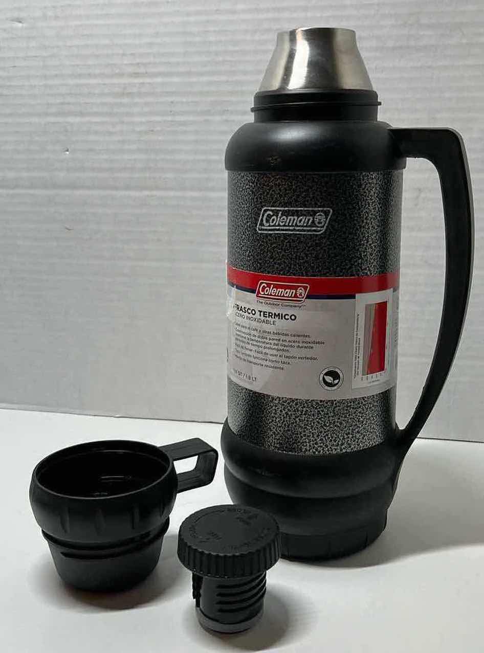 Photo 5 of COLEMAN STAINLESS STEEL VACUUM BOTTLE 1.9QT