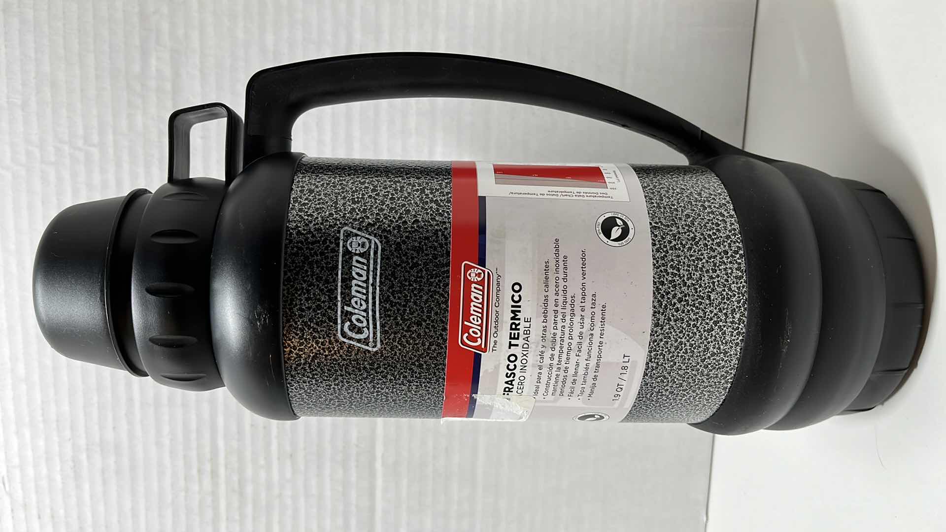 Photo 1 of COLEMAN STAINLESS STEEL VACUUM BOTTLE 1.9QT