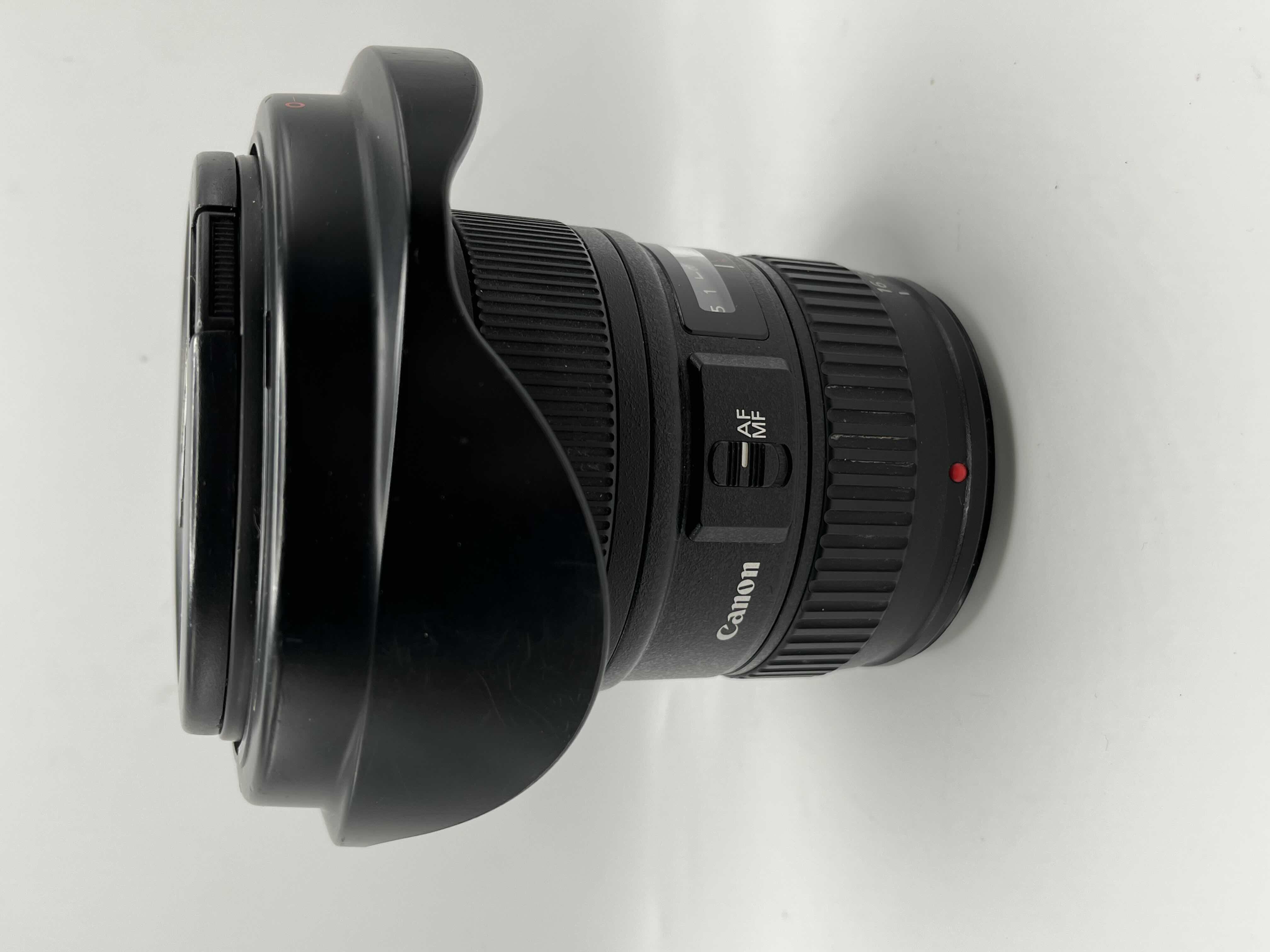 Photo 5 of CANON ULTRASONIC 16-35MM 1:2.8 L AF/MF EF LENS W EW-88 HOOD & CANON SOFT CASE