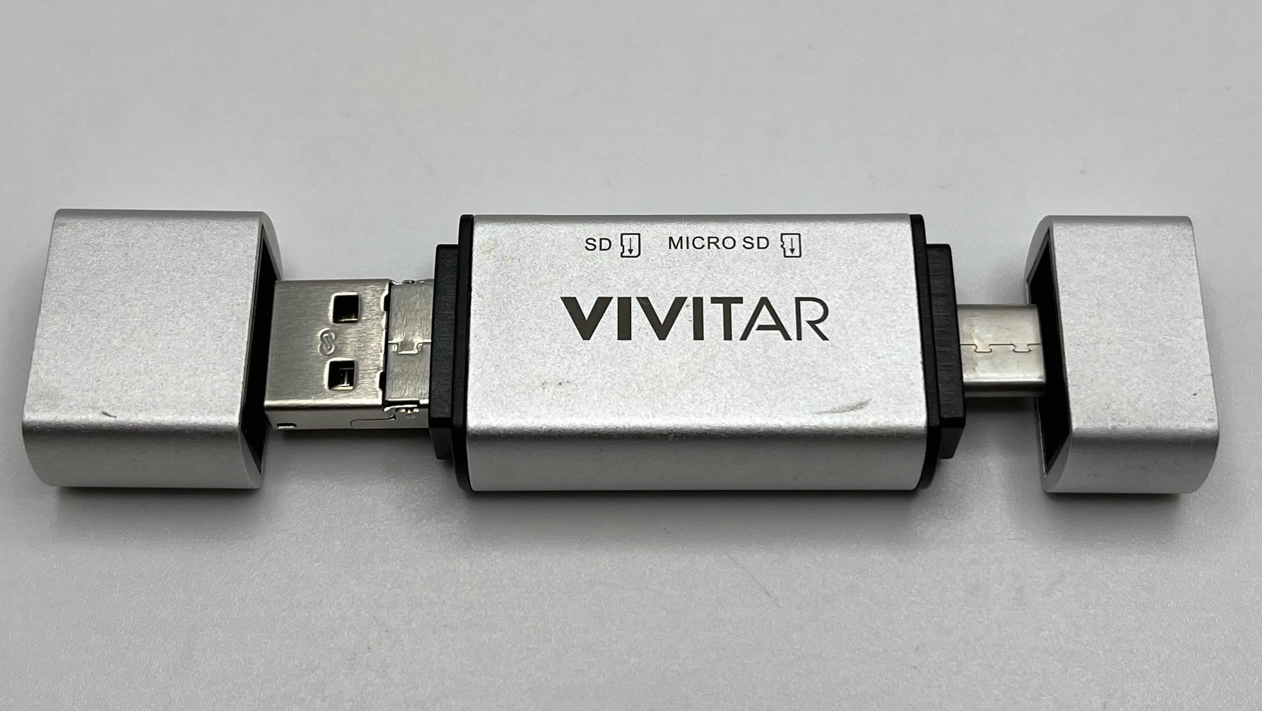 Photo 2 of VIVITAR MULTI-FUNCTION SD & MICRO SD CARD READER