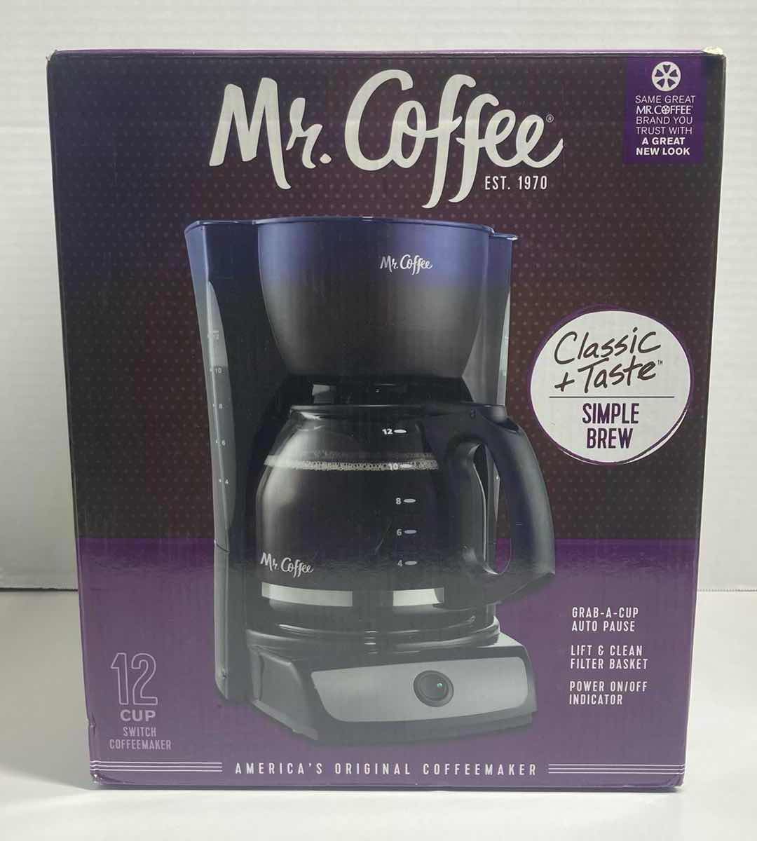 Photo 2 of MR.COFFEE 12 CUP SWITCH COFFEEMAKER