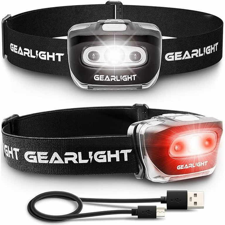 Photo 1 of GEARLIGHT S500 BATTERY OPERATED LED HEADLAMP (2PACK)