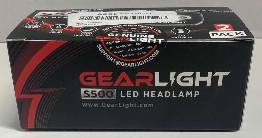 Photo 2 of GEARLIGHT S500 BATTERY OPERATED LED HEADLAMP (2PACK)