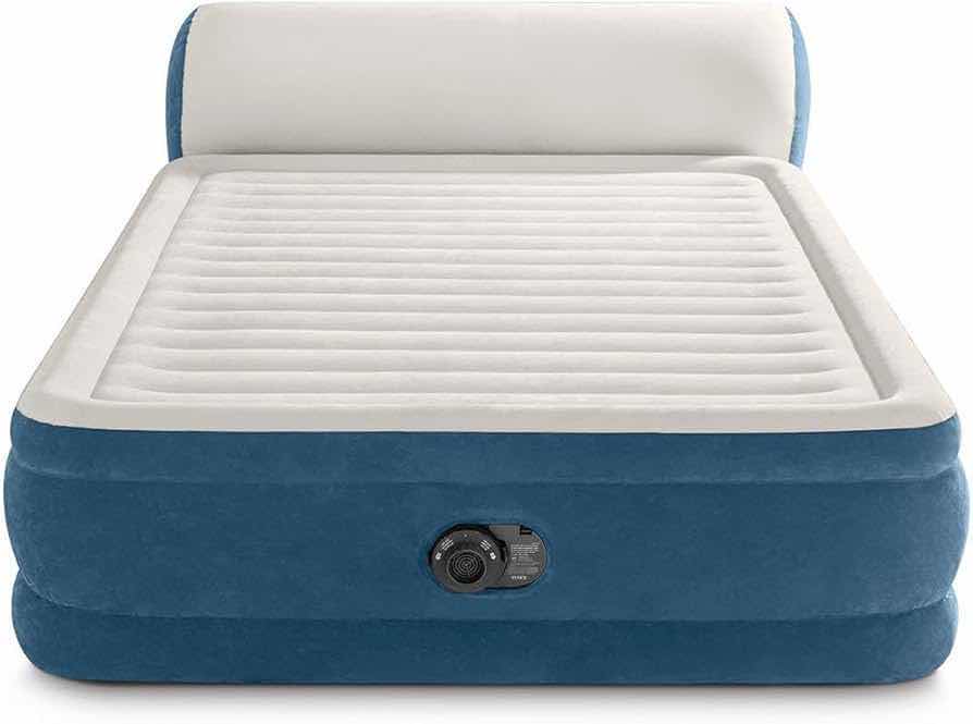 Photo 2 of INTEX QUEEN DURA-BEAM DELUXE SERIES COMFORT AIR BED W INTERNAL PUMP MODEL AP619D