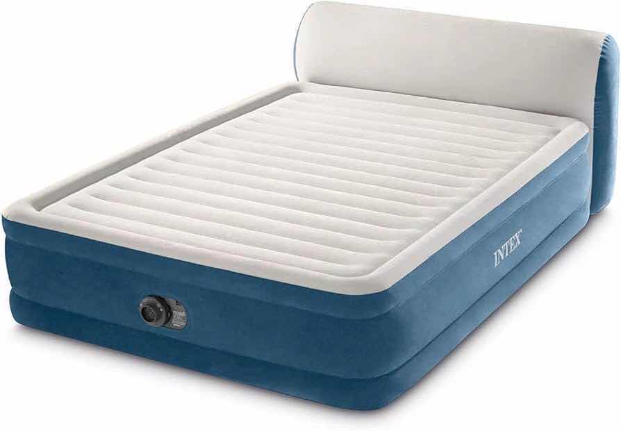 Photo 1 of INTEX QUEEN DURA-BEAM DELUXE SERIES COMFORT AIR BED W INTERNAL PUMP MODEL AP619D