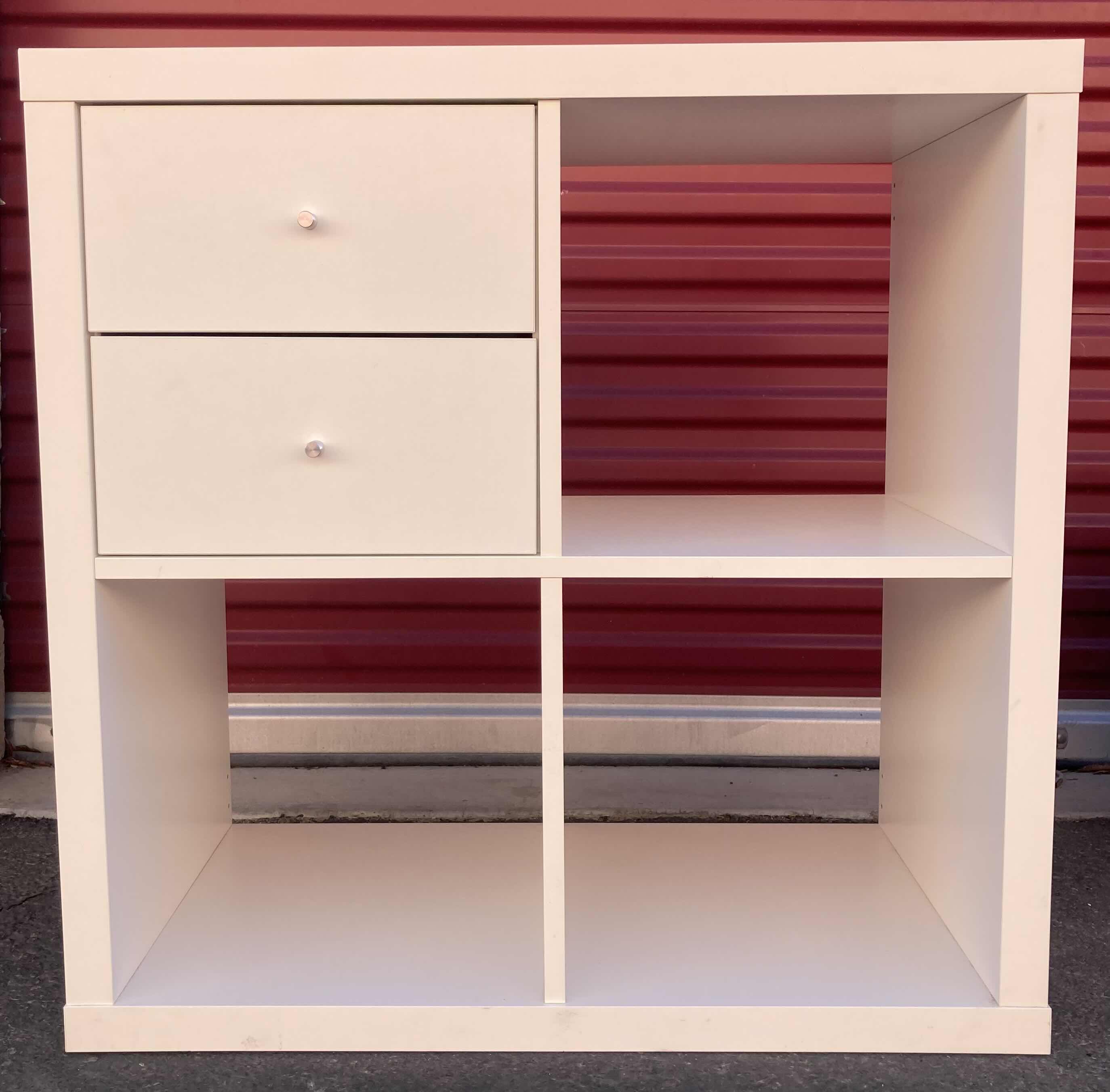 Photo 1 of FLEXI STORAGE WHITE CLEVER CUBE W 2 DRAWERS 30” X 15.5” H30.2”