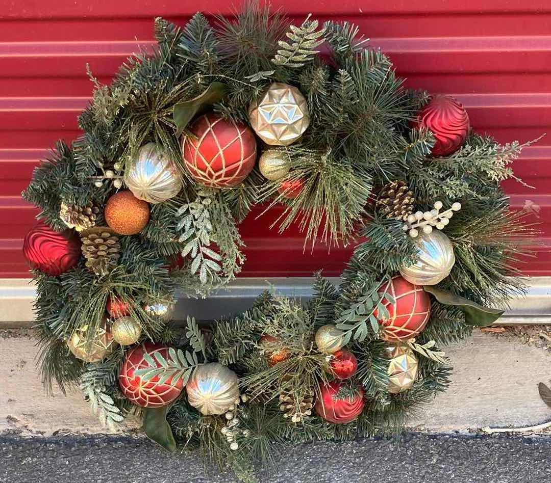 Photo 1 of CHRISTMAS WREATH 28” X 28”