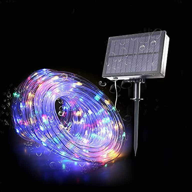 Photo 1 of GLPE SOLAR LED COLOR CHANGING WATERPROOF OUTDOOR ROPE LIGHTS (2PACK)