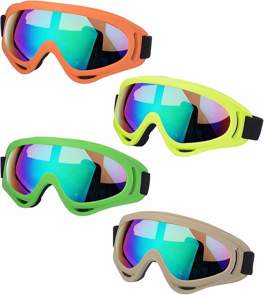 Photo 1 of LJDJ MULTI COLOR SKI GOGGLES 4PK