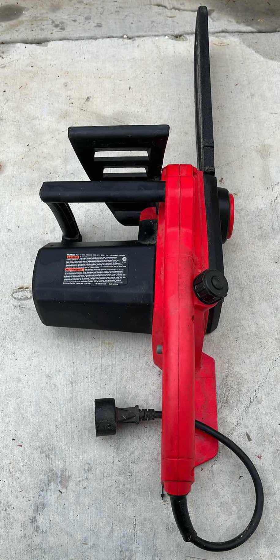 Photo 4 of CRAFTSMAN 16” ELECTRIC CHAINSAW MODEL CMECS600