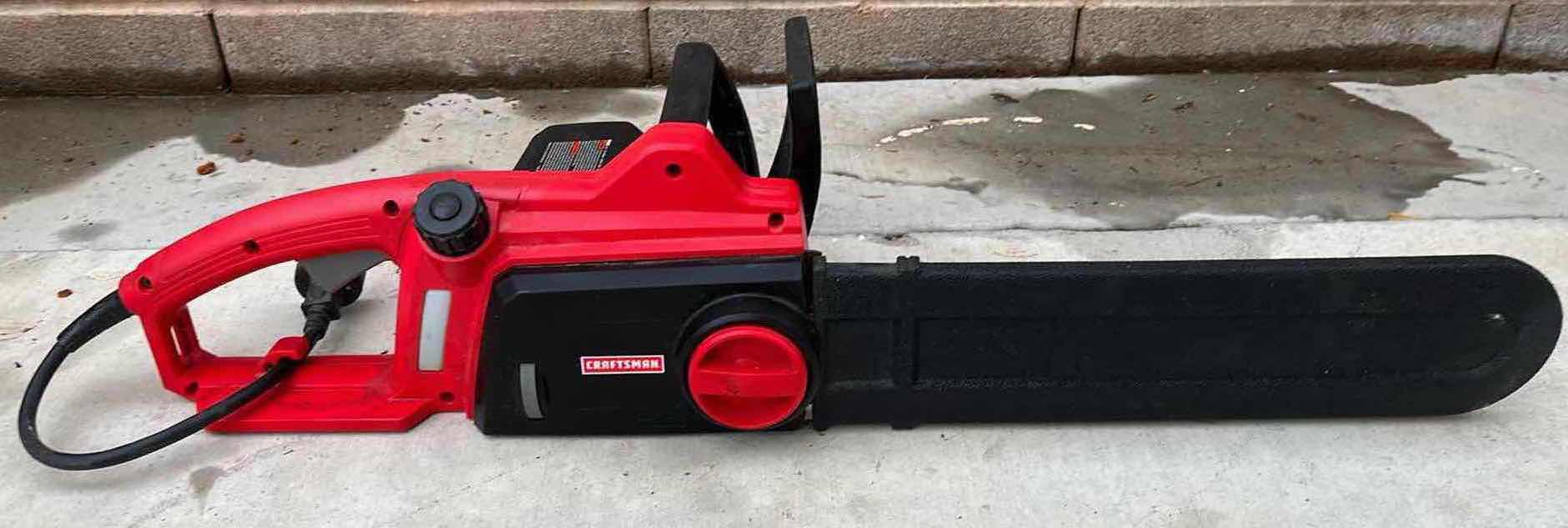 Photo 1 of CRAFTSMAN 16” ELECTRIC CHAINSAW MODEL CMECS600