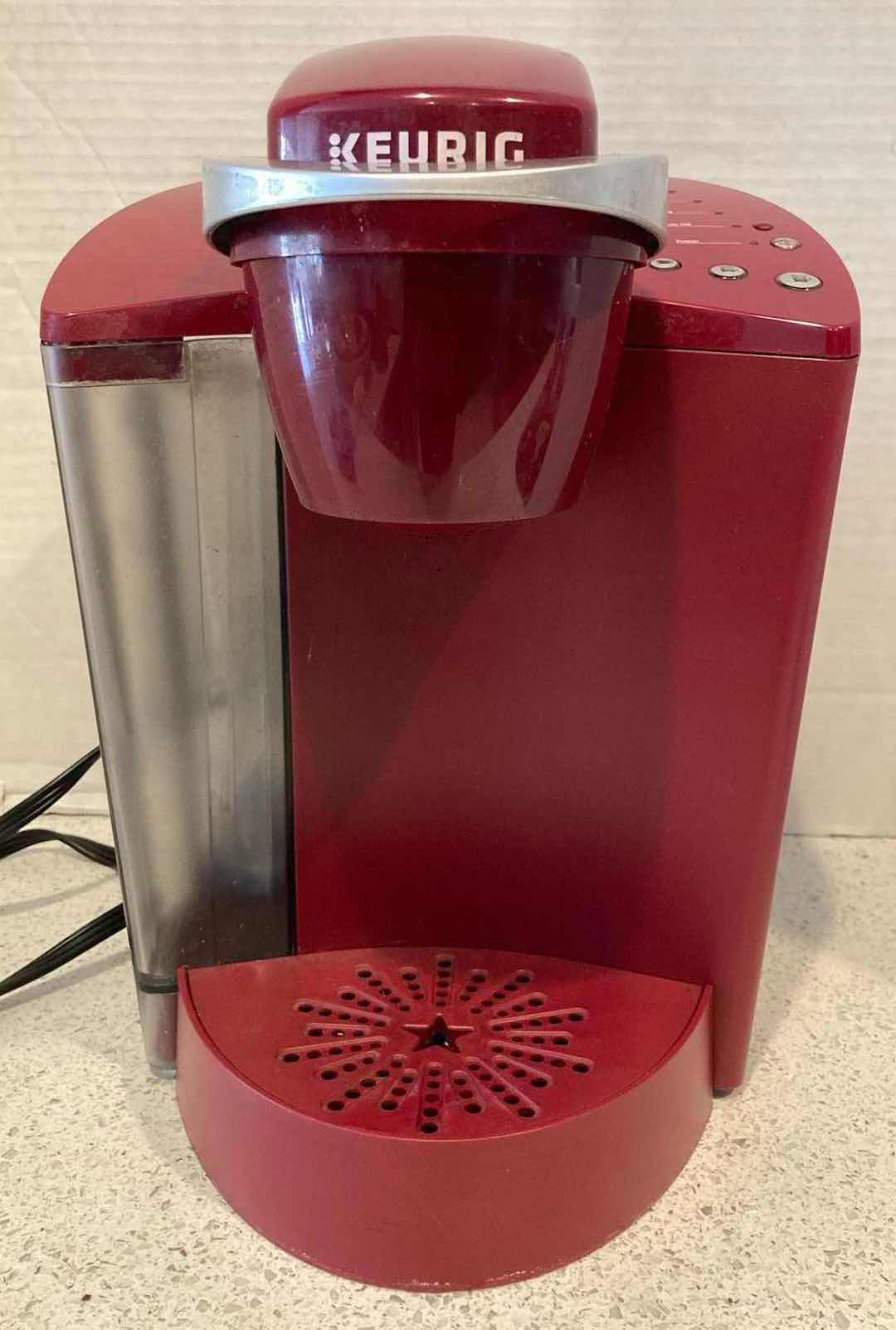 Photo 1 of KEURIG RED SINGLE-SERVE COFFEE MAKER MODEL K-CLASSIC K50