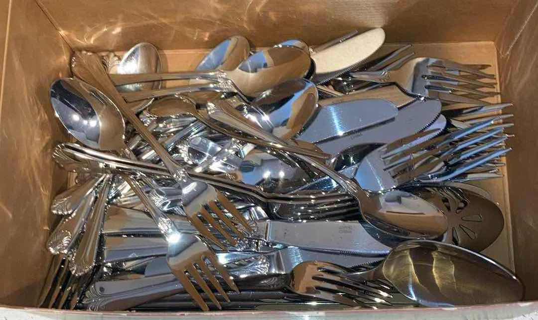 Photo 1 of STAINLESS STEEL FLATWARE VARIOUS BRANDS & STYLES