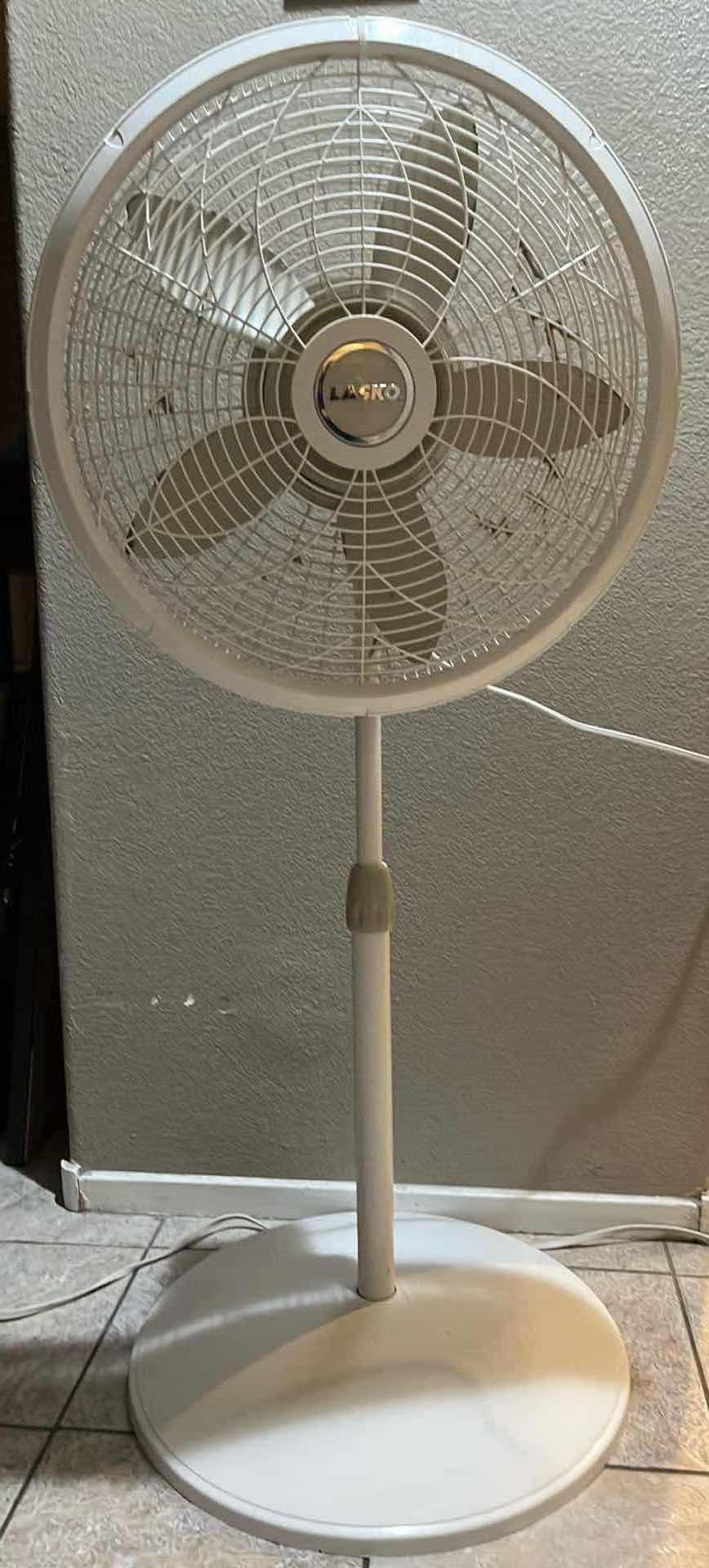 Photo 1 of LASKO FREE STAND OSCILLATING 20” FAN