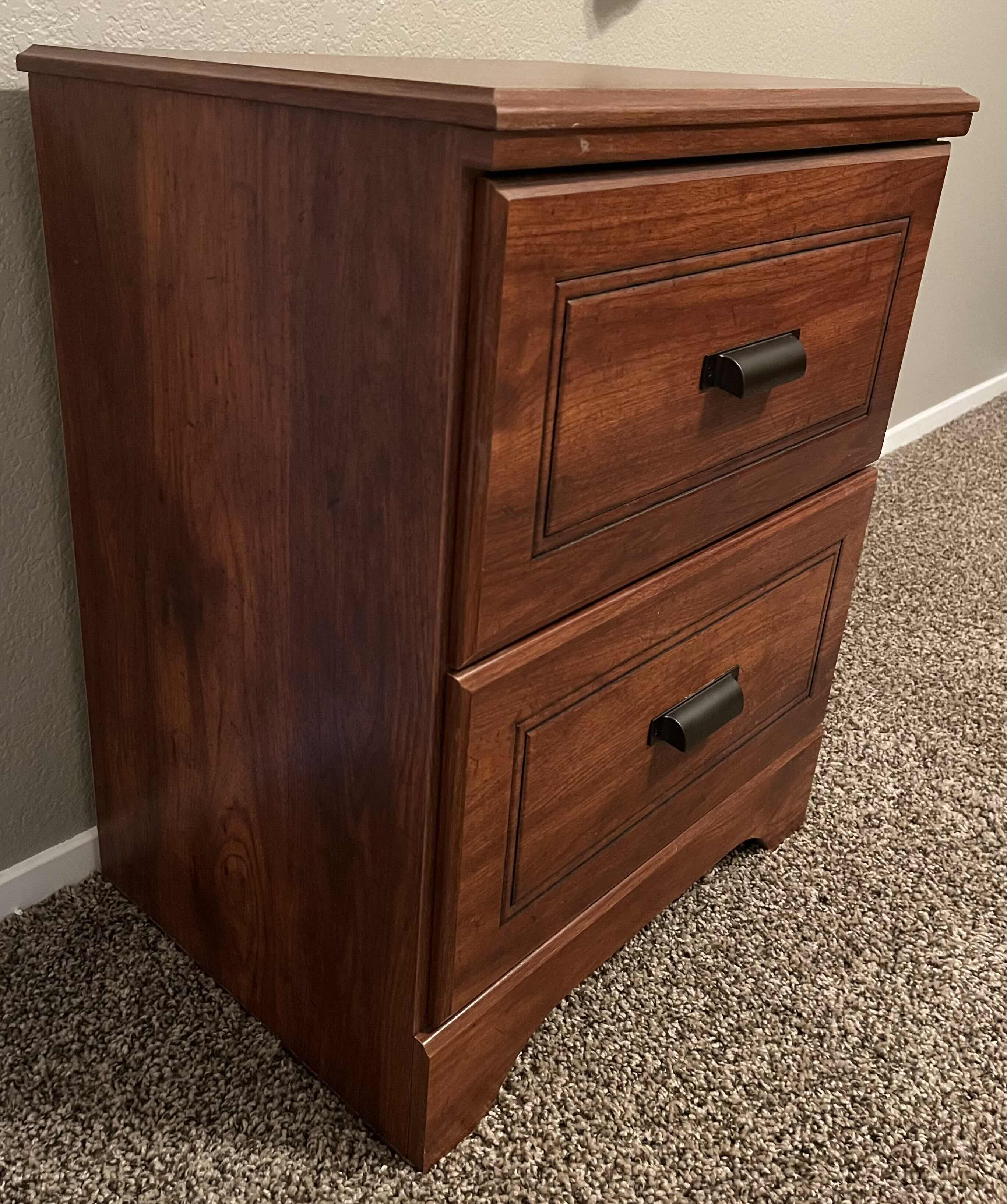 Photo 4 of ASHLEYS BARCHAN 2 DRAWER NIGHTSTAND MODEL B228 - 92