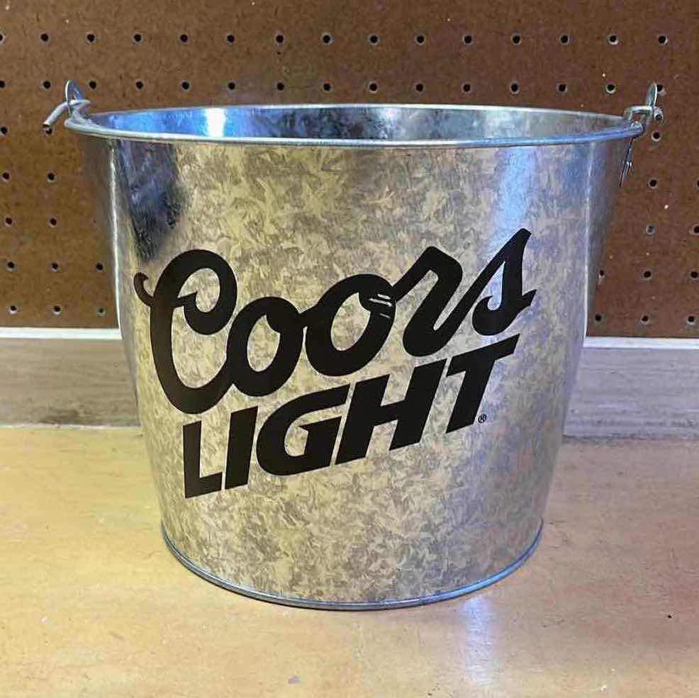 Photo 3 of COORS GALVANIZED STEEL 6PACK BUCKET