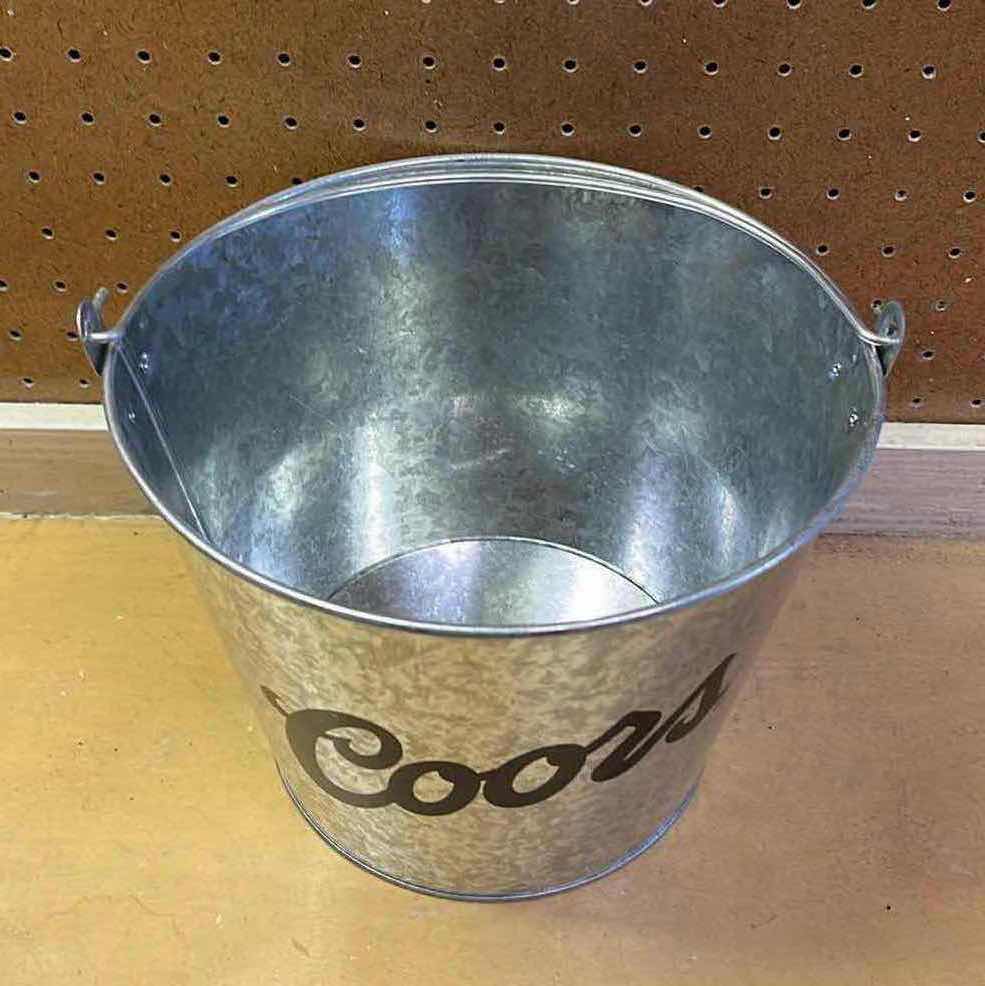 Photo 2 of COORS GALVANIZED STEEL 6PACK BUCKET