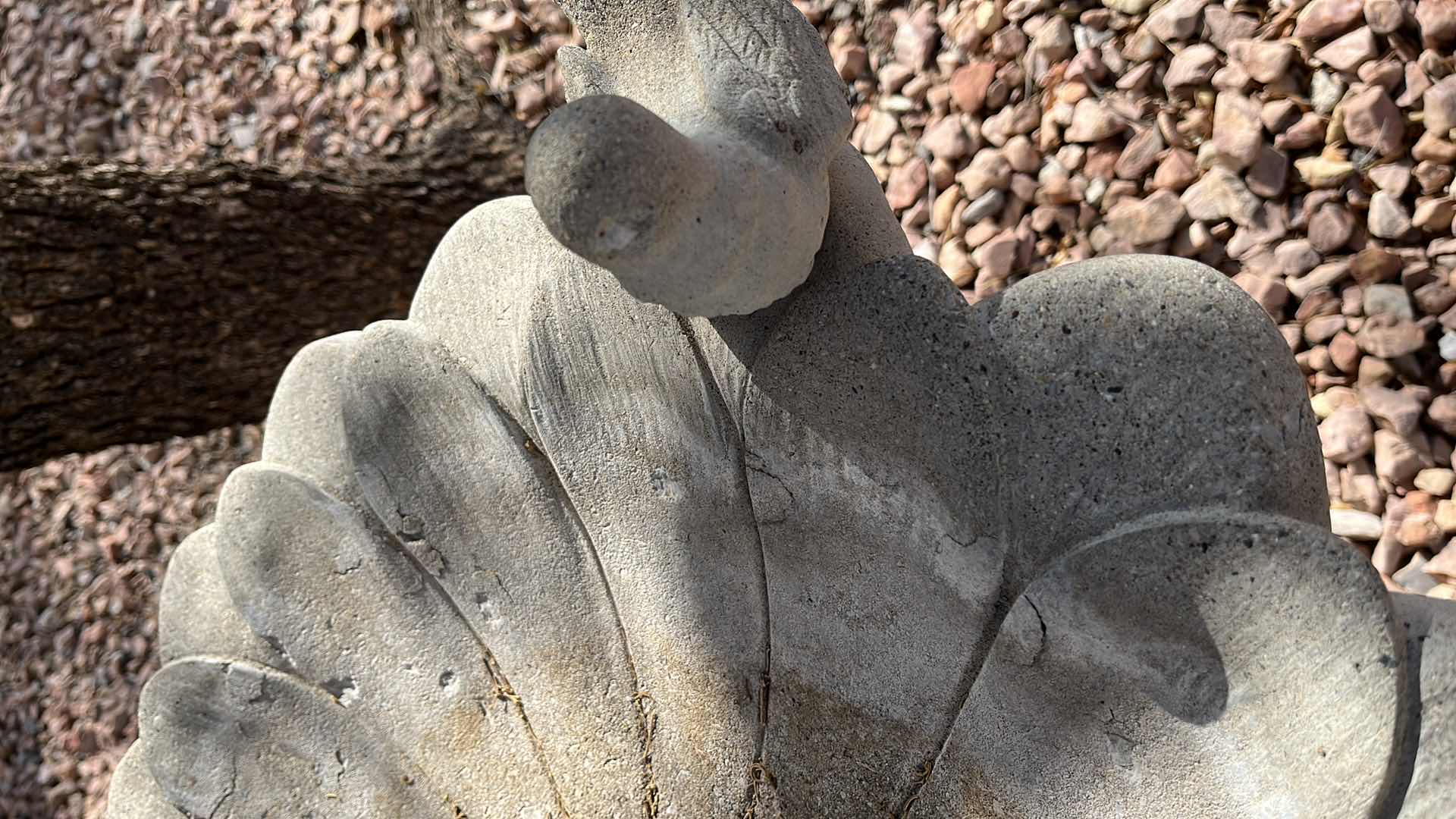 Photo 4 of DECORATIVE STONE CAST BIRD BATH 30” X 25” H28”